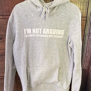 Gray Men's Hoodie Unisex